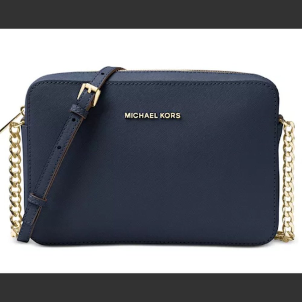 MICHAEL Michael Kors Jet Set East West Crossgrain